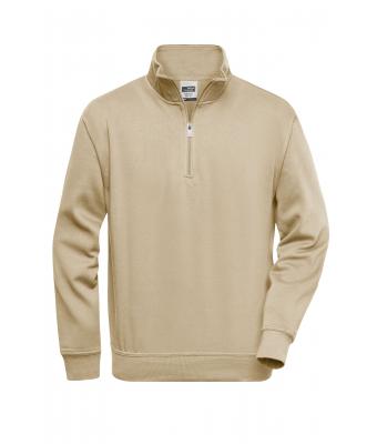 Unisex Workwear Half-Zip Sweat Stone 8172