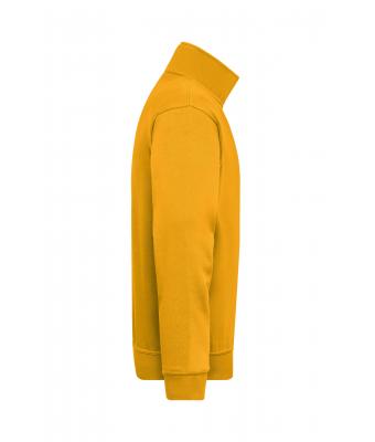 Unisex Workwear Half-Zip Sweat Gold-yellow 8172