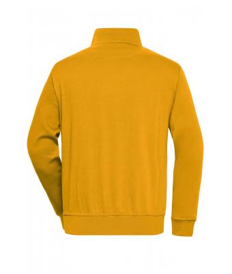 Unisex Workwear Half-Zip Sweat Gold-yellow 8172