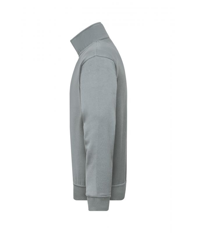 Unisex Workwear Half-Zip Sweat Dark-grey 8172