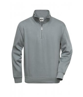Unisex Workwear Half-Zip Sweat Dark-grey 8172
