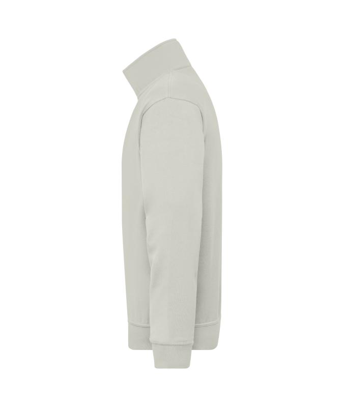 Unisex Workwear Half-Zip Sweat Cement 8172