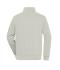 Unisex Workwear Half-Zip Sweat Cement 8172