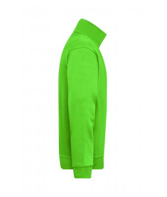 Unisex Workwear Half-Zip Sweat Lime-green 8172