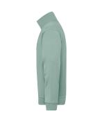 Unisex Workwear Half-Zip Sweat Foggy-green 8172