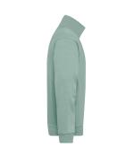 Unisex Workwear Half-Zip Sweat Foggy-green 8172