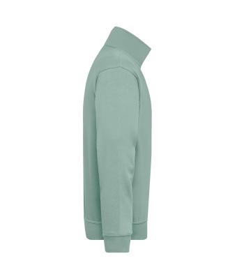 Unisex Workwear Half-Zip Sweat Foggy-green 8172