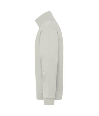 Unisex Workwear Half-Zip Sweat Cement 8172
