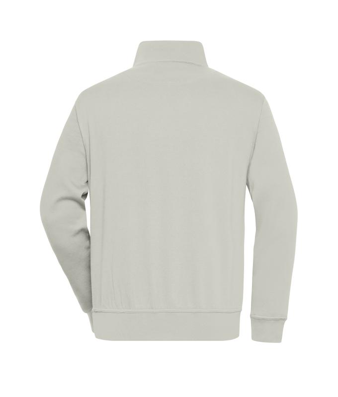 Unisex Workwear Half-Zip Sweat Cement 8172