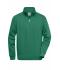 Unisex Workwear Half Zip Sweat Dark-green 8172