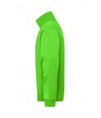 Unisex Workwear Half-Zip Sweat Lime-green 8172