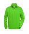 Unisex Workwear Half Zip Sweat Lime-green 8172