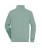 Unisex Workwear Half-Zip Sweat Foggy-green 8172