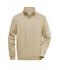 Unisex Workwear Half Zip Sweat Stone 8172