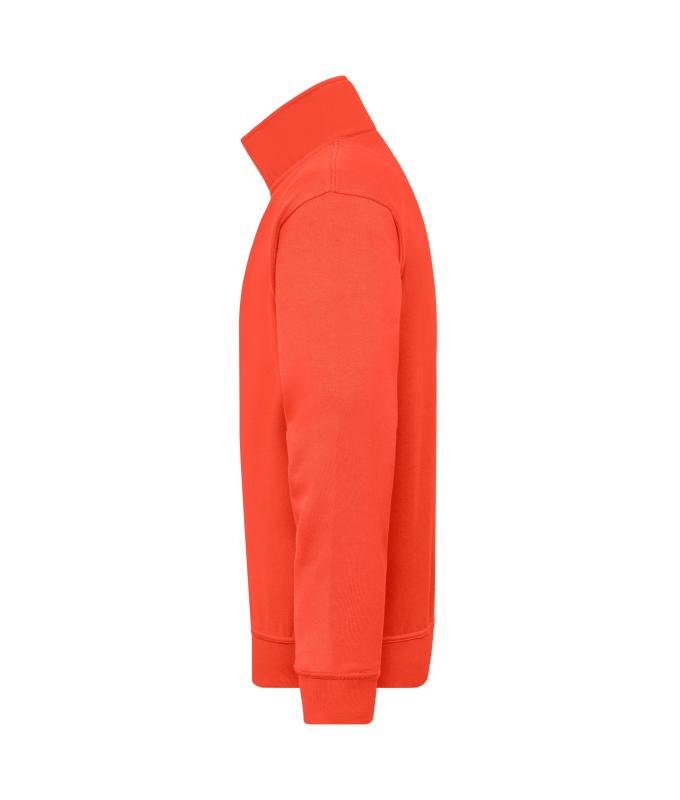 Unisex Workwear Half-Zip Sweat Spicy-orange 8172
