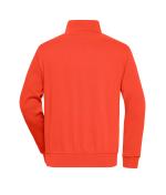Unisex Workwear Half-Zip Sweat Spicy-orange 8172