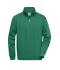 Unisex Workwear Half-Zip Sweat Dark-green 8172