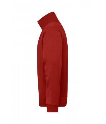 Unisex Workwear Half-Zip Sweat Wine 8172
