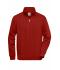 Unisex Workwear Half Zip Sweat Wine 8172