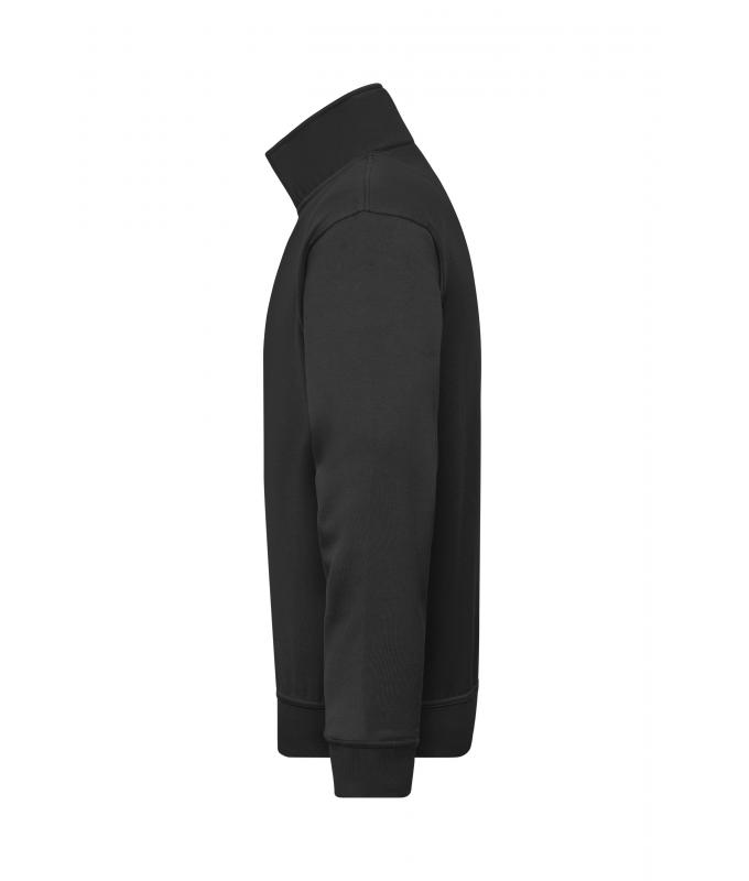 Unisex Workwear Half-Zip Sweat Black 8172