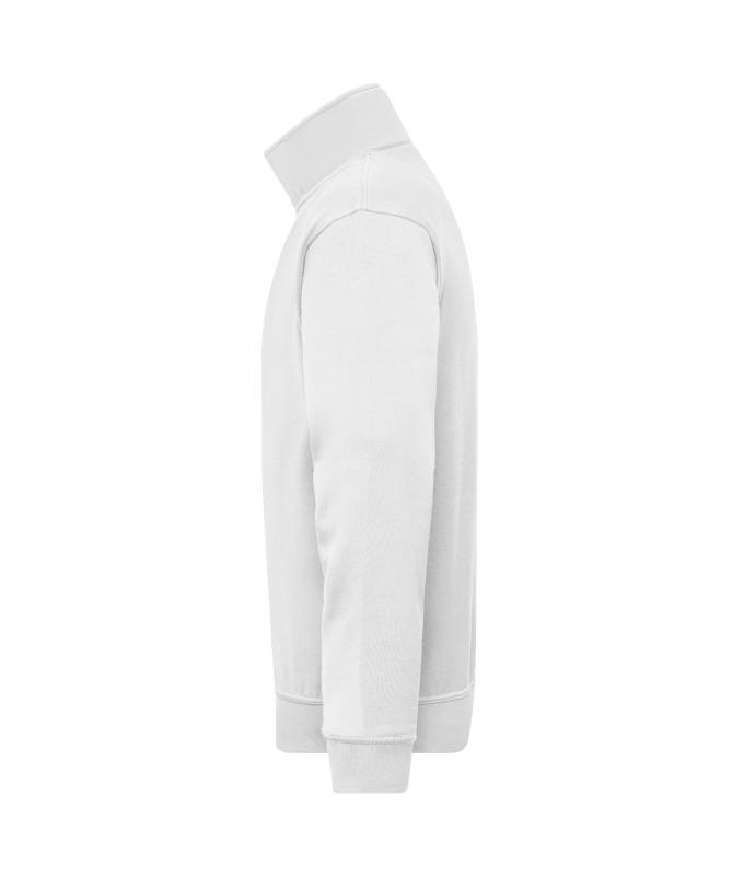Unisex Workwear Half-Zip Sweat White 8172