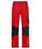 Unisex Workwear Pants - STRONG - Red/black 8290