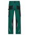 Unisex Workwear Pants - STRONG - Dark-green/black 8290