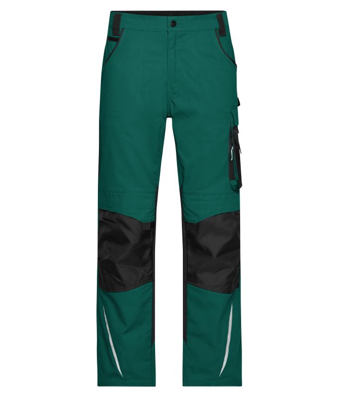 Unisex Workwear Pants - STRONG - Dark-green/black 8290
