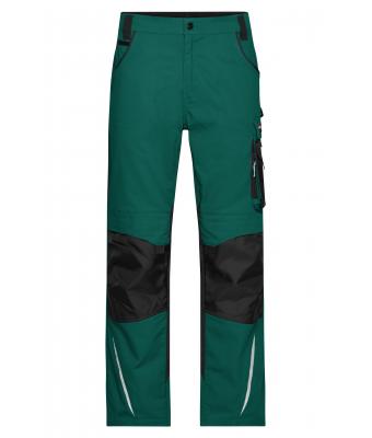 Unisex Workwear Pants - STRONG - Dark-green/black 8290