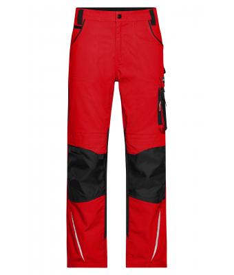 Unisex Workwear Pants - STRONG - Red/black 8290