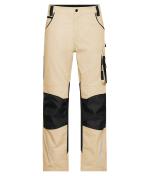 Unisex Workwear Pants - STRONG - Stone/black 8290