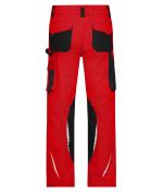Unisex Workwear Pants - STRONG - Red/black 8290
