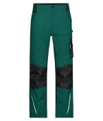 Unisex Workwear Pants - STRONG - Dark-green/black 8290