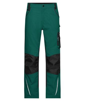 Unisex Workwear Pants - STRONG - Dark-green/black 8290