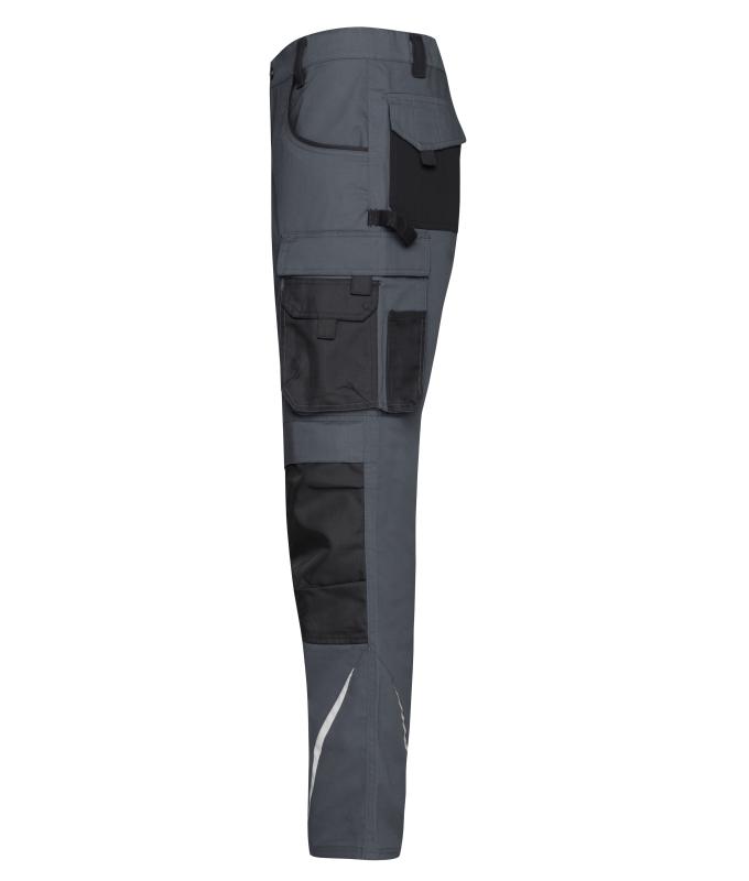 Unisex Workwear Pants - STRONG - Carbon/black 8290
