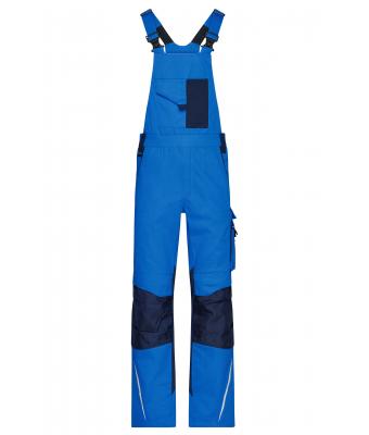 Unisex Workwear Pants with Bib - STRONG - Royal/navy 8288