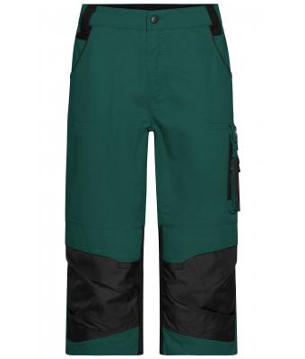 Unisex Workwear 3/4 Pants - STRONG - Dark-green/black 8289