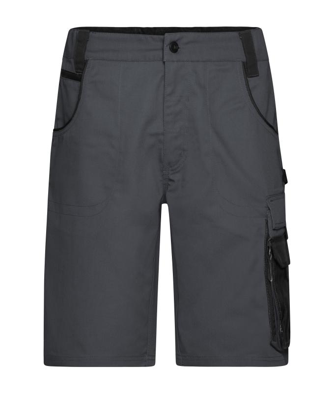 Unisex Workwear Bermudas - STRONG - Carbon/black 8287