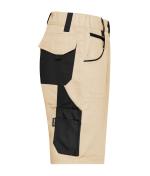 Unisex Workwear Bermudas - STRONG - Stone/black 8287