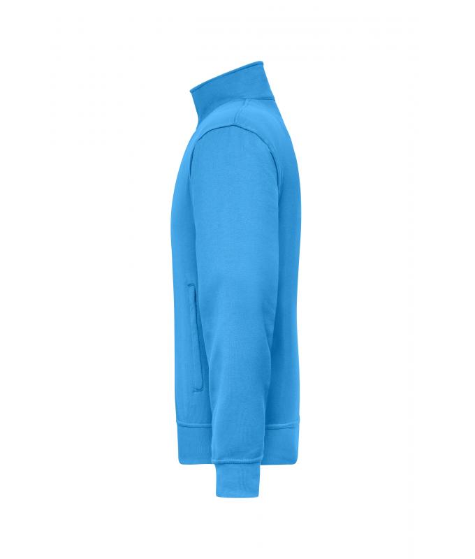 Unisex Workwear Sweat Jacket Aqua 8291