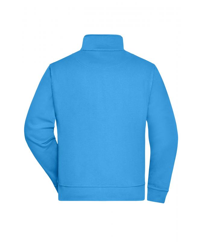 Unisex Workwear Sweat Jacket Aqua 8291