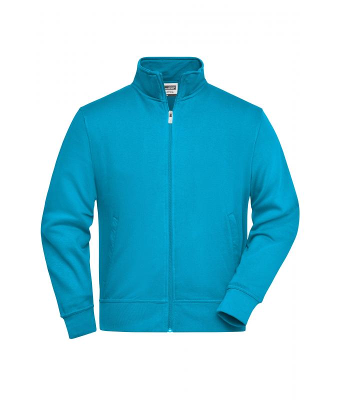 Unisex Workwear Sweat Jacket Turquoise 8291