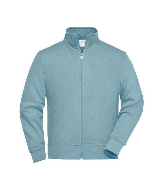 Unisex Workwear Sweat Jacket Steel-blue 8291