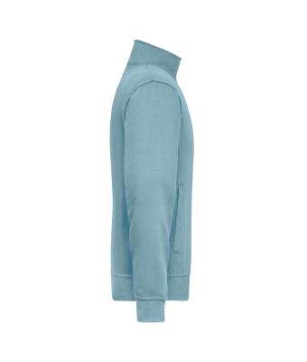 Unisex Workwear Sweat Jacket Steel-blue 8291