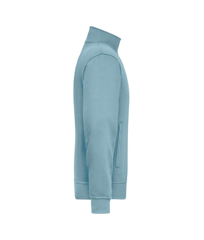 Unisex Workwear Sweat Jacket Steel-blue 8291