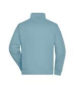 Unisex Workwear Sweat Jacket Steel-blue 8291