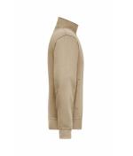 Unisex Workwear Sweat Jacket Stone 8291