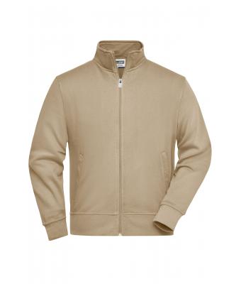 Unisex Workwear Sweat Jacket Stone 8291