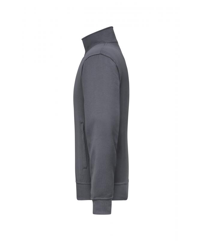 Unisex Workwear Sweat Jacket Carbon 8291
