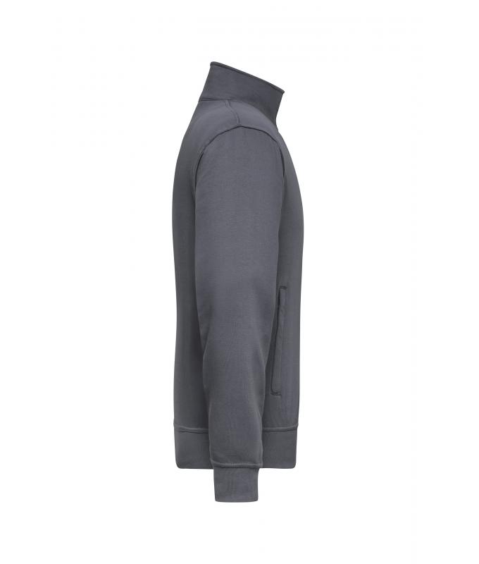 Unisex Workwear Sweat Jacket Carbon 8291
